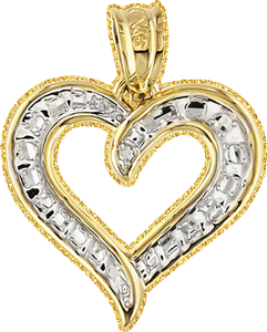 Gif animé bijoux coeur